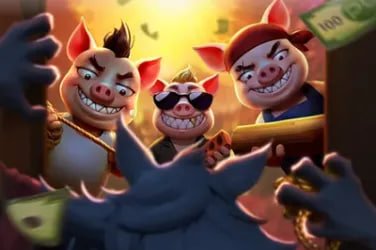 Tampilan permainan Red Tiger di aplikasi mobile gasbro138